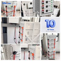 Batterie de stockage solide EU DAH Solar 10,24 kWh LiFePO4, modèle DHN-LVWES10-G1, pour onduleurs SMA/Goodwe/Growatt/Solis, 8000 cycles