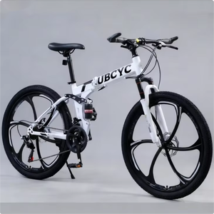Nouveau modèle 27 vitesses vélo de montagne à bas <span class=keywords><strong>prix</strong></span>/vélo en acier à haute teneur en carbone 26 pouces roue intégrée vtt vélo Cycle - Product Image 1