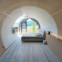 Maison Capsule de Luxe Royalstar N30, Maison Modulaire en Acier, Kits de Maisons Préfabriquées Modernes pour Petits Appartements