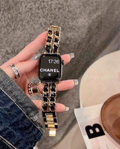 Bracelet de montre intelligente en acier inoxydable de luxe <span class=keywords><strong>VILO</strong></span> pour montre 40 mm/44 mm/41 mm/45 mm - Durable et réglable - Product Image 2