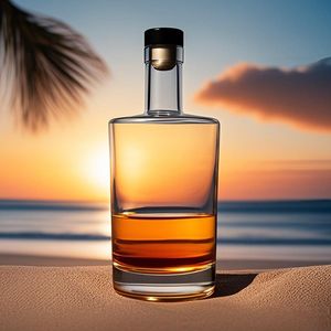Botellas <span class=keywords><strong>de</strong></span> licor feminizadas únicas Botella <span class=keywords><strong>de</strong></span> vidrio curvada delgada adecuada para Vodka Whisky Tequila Brandy Rum <span class=keywords><strong>Gin</strong></span> Cocktail Bars - Product Image 4