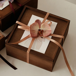 Caja de Madera Apilable y Extraíble, Rectangular, para Embalaje General, Regalos, Manualidades, Grosor Personalizable - Product Image 3
