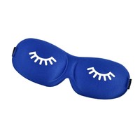 Masque de sommeil 3D personnalisé avec logo amusant pour extensions de cils, masque oculaire profond pour la maison, la nuit, les voyages, cadeau