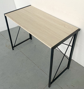 Moderno durevole MDF in legno melamina metallo <span class=keywords><strong>Computer</strong></span> studio scrivania Design pieghevole per l'home Office o uso scolastico - Product Image 2