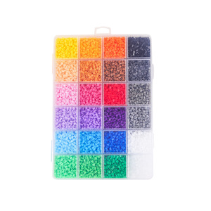 <strong>Fuse</strong> <strong>Beads</strong> Kit 24 Color Acrylic/Plastic/Lucite <strong>Beads</strong> for Craft for Girls 5-12 Years 5MM Melty <strong>Beads</strong> Set Christmas Birthday Gift - Product Image 2