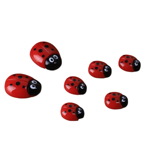 Decorazione micro-paesaggistica best-seller caoh cross, coccinella, scarabeo, accessorio in resina a forma di animale dei cartoni animati fai da te, materiale per ciondoli - Product Image 4