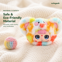 Mini Aimmy Peluche Arc-en-ciel Colorée, Jouet Parlant avec Chat Vocal IA, Cadeau Mignon pour Enfants, Idéal pour Fêtes, Article de Collection, Vente en Gros