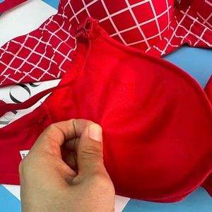 1.25 dollaro modello YWB067 taglia 38-44 tazza Push up pieno di cotone ad asciugatura rapida traspirante reggiseno Sexy modellante per busto piccolo - Product Image 6