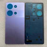 Verre arrière pour Xiaomi Redmi Note 13 Pro 4G, coque de batterie, panneau arrière, boîtier arrière, couvercle de batterie, réparation