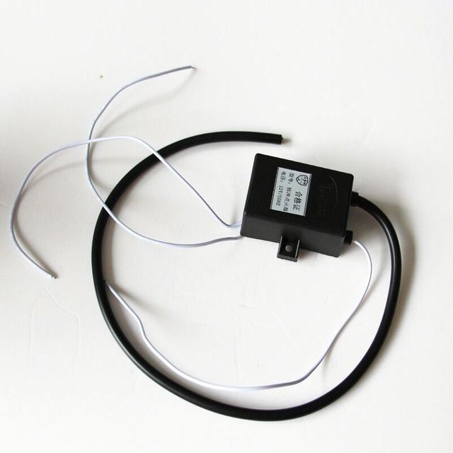 Double Igniting Wire Gas Stove Water Heater Part 12VDC Pulse Igniter Made of Durable Plastic