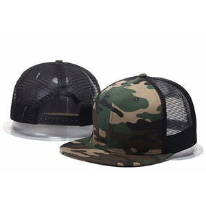 Nouveaux Styles Blanc Maille Camo Casquettes <span class=keywords><strong>Snapback</strong></span> Noir Hip Hop Chapeaux Hommes Femmes Casquettes Gorras Os <span class=keywords><strong>Snapback</strong></span> - Product Image 1