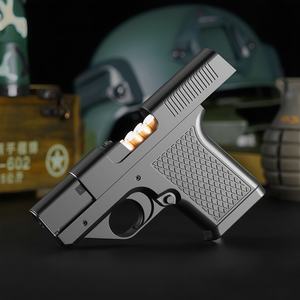 Boîte de type pistolet classique en plastique durable de qualité supérieure pour un rangement et un transport pratiques des cigarettes <span class=keywords><strong>sans</strong></span> gaz - Product Image 1