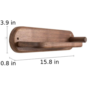 FactoryJUNJI Estación de soplado Organizador de madera Estante <span class=keywords><strong>Airwrap</strong></span> Secador de pelo Titular ShelfDiscount - Product Image 5