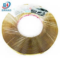 Vente en gros fabricant 2026 Bande de protection autocollante en PVC chromé pour pare-chocs de voiture et bord de porte BHAD 4-30mm