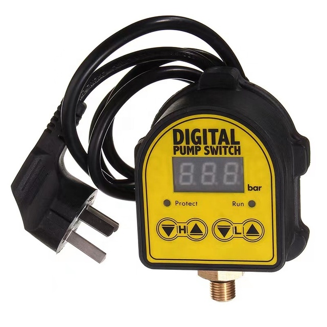 Automatic Electric Water Pump Digital Display Adjustable Pressure Switch Pressure Controller