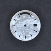 Esfera de Nácar Natural Personalizable de 3A 30*0.15mm con Diseño de Escamas de Pez para Relojes, Accesorio para Piezas de Relojería