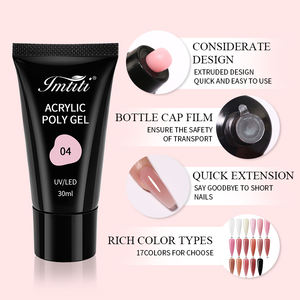 Гель для наращивания ногтей IMTITI: полигель, акриловый гель, твердый гель-желе для наращивания ногтей, с возможностью нанесения собственного логотипа (Private Label) - Product Image 4