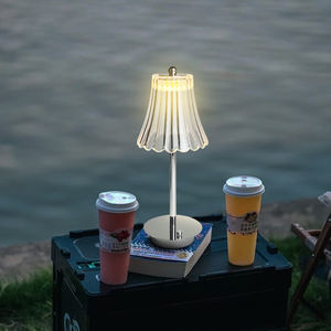 Zeal Lighting, lámpara de mesa LED moderna, lámpara de noche de cristal con cuerpo de aluminio para el trabajo en el hogar, Hotel, lectura, decoración de dormitorio - Product Image 3