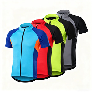 Maillot de Ciclismo Personalizado Ligero de Talla Grande, Transpirable, Antibacterial, de Secado Rápido, Cómodo, Unisex - Product Image 1