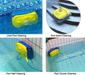 Equipo Automático de Limpieza de Piscinas de China, Robot Limpiador de Piscinas <span class=keywords><strong>Grampus</strong></span> - Product Image 3