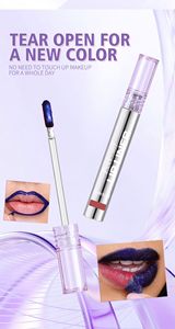 MLM Custom Matte Blue Shimmer Peel Off <b>Lip</b> Stain Waterproof High Color Rendering Long Lasting Hydrating Long wear <b>lip</b> color - Product Image 3