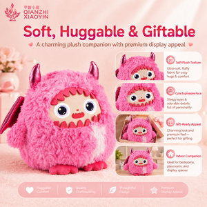 Peluche de monstruo bestia rosa AI con alas de murciélago, 3 modelos, clon de voz ChatGPT con memoria a largo plazo, más de 50 idiomas, 2.4G - Product Image 5