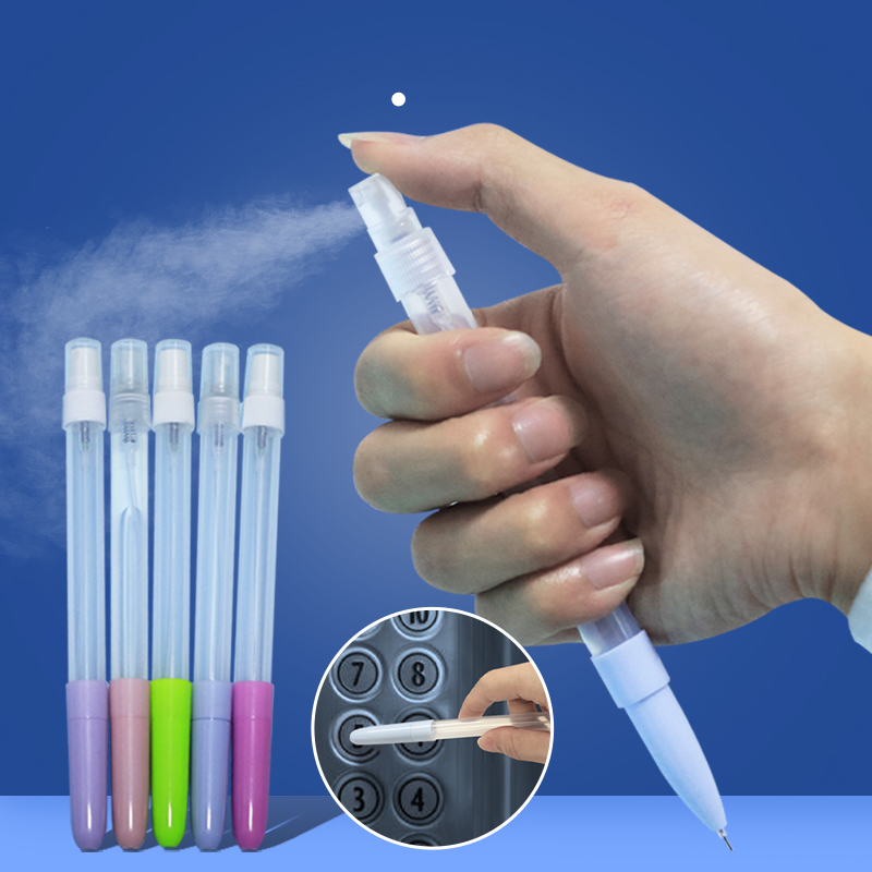 Многофункциональный санитарный инструмент 3 в 1 для бесконтактного открывания двери и кнопки лифта в наличии, быстрая доставка, шариковая ручка-распылитель