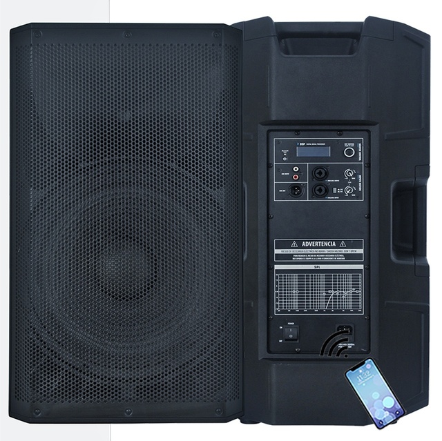 3000W 15" Woofer Professional Audio Sound Box DJ/PA System Wireless Array Line Karaoke Sets DSP Active Speaker Bocina Parlant