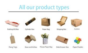Caja de tarjetas de papel Kraft Vintage gruesa personalizada del fabricante, caja de postales para camisetas, juego de sobres, caja de sobres vacía con manga de tarjeta hueca - Product Image 6