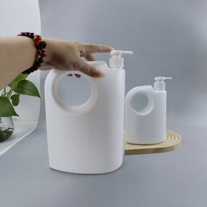 HDPE 600ml 2000ml Plato de limpieza de plástico recargable Jabón Lavado Ropa Detergente <span class=keywords><strong>para</strong></span> ropa Botella líquida Embalaje con bomba - Product Image 3