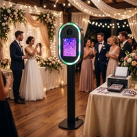 Panneau ovale personnalisé de 11 pouces pour iPad, cabine photo selfie, panneau iPad personnalisé pour événements et mariages