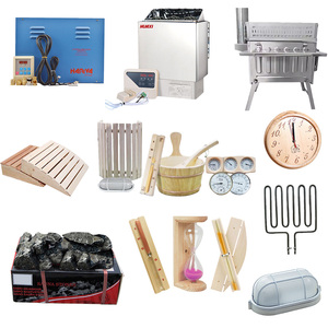 2-<strong>4</strong> Person Sauna Suite with <strong>Steam</strong> Shower Sauna Accessories Kit Sauna Heater Stove and Suana <strong>Steam</strong> <strong>Generator</strong> - Product Image 4