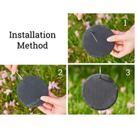 Perte d'animaux Marqueur de jardin Pet Memorial Stone Garden Sign Engravable Stake Hook Slate Pet Memorial Plaque Perte de chien mémorial