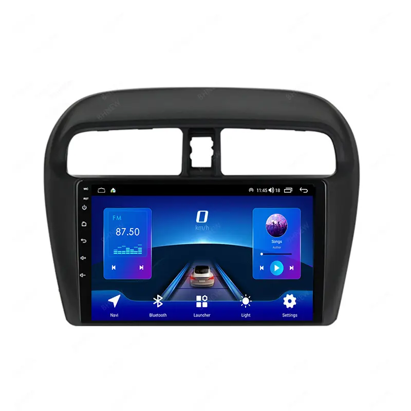 Android 10.0 Car Multimedia Player Car Audio Car Radio For Mitsubishi Mirage 2012-2018 GPS Navigation touch screen