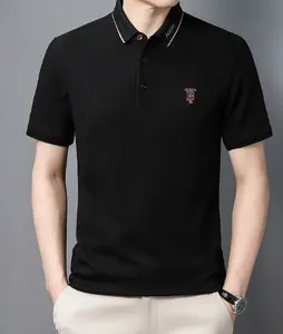 Polo de golf chemise haut de golf hommes Polo uniforme à manches courtes T-shirt vêtements hommes T-shirt