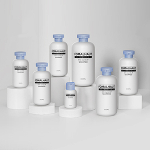 200ml cảm ứng mềm mại nhựa PE tóc dầu gội đầu và điều hòa chai với Flip Top cap - Product Image 1