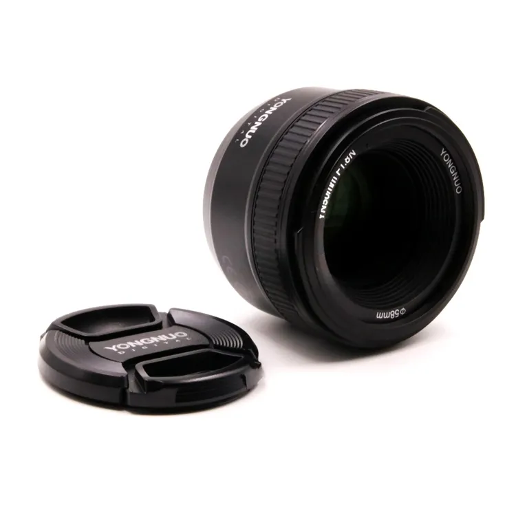 YONGNUO YN50mm F1.8 lente de câmera pequena com grande abertura e foco automático com efeito super Bokeh para câmera Canon EOS 70D 5D3 600D DSLR
