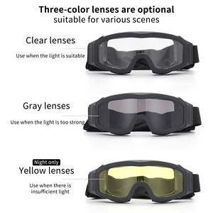 <span class=keywords><strong>Gafas</strong></span> <span class=keywords><strong>de</strong></span> <span class=keywords><strong>Motocross</strong></span>, <span class=keywords><strong>Gafas</strong></span> <span class=keywords><strong>para</strong></span> Casco <span class=keywords><strong>de</strong></span> Motocicleta, <span class=keywords><strong>Gafas</strong></span> <span class=keywords><strong>de</strong></span> Ciclismo al Aire Libre, <span class=keywords><strong>Gafas</strong></span> Protectoras Antiviento y Antipolvo <span class=keywords><strong>para</strong></span> Tiro - Product Image 5