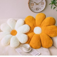 Coussin floral moderne style Ins en forme de tournesol pour canapé, fenêtre, lit, dossier, usage domestique et hôtelier
