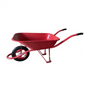 Carrinho de Mão Robusto com Estrutura Metálica para Transporte de Materiais de Construção - Product Image 1