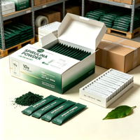 Poudre de Spiruline Premium Superaliment Vert Naturel Complément Alimentaire Végétal Riche en Nutriments Vente en Gros pour Smoothies et Boissons Santé