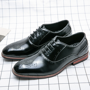 Produits Tendances 2025 – Chaussures Habillées en Cuir PU Style Oxford pour Hommes, Idéales pour Cérémonies et Fêtes - Product Image 4