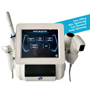 Vente chaude 5 en 1 Hifu Sonde Scanner Portable 9d Machine À Ultrasons Visage Et Corps Échographie Salon Beauté