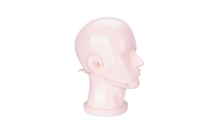 Auriculares invisibles profesionales avanzados con cable Micrófono de puesta en escena con patrón polar cardioide Auriculares de material metálico - Product Image 6