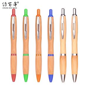 Stile sportivo promozionale della penna a sfera in legno multifunzionale della fabbrica cinese con stampa Logo personalizzata - Product Image 4