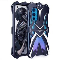 Nouveau design étui de téléphone noir antichoc en alliage d'aluminium pour Honor 50 OnePlus 9 Pro 9 RT couverture mobile