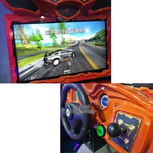 Nuevo Simulador de Conducción de carreras Arcade, máquina de videojuegos, parque de atracciones que funciona con monedas, juego de conducción de automóviles - Product Image 3