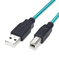 Câble de données USB 2.0 A mâle vers USB B mâle droit