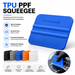 Outil d'installation <span class=keywords><strong>de</strong></span> film <span class=keywords><strong>de</strong></span> protection <span class=keywords><strong>de</strong></span> peinture PPF, raclette en caoutchouc pour l'élimination des bulles <span class=keywords><strong>de</strong></span> film vinyle, fabrication OEM - Product Image 4