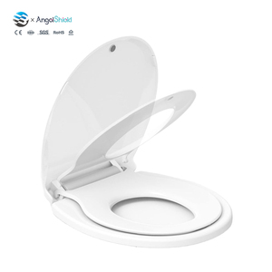 ที่นั่งชักโครกสำหรับครอบครัวและเด็กแบบทูอินวันบันไดฝึกแบบยุโรปทำจากไม้นิ่มพร้อมคุณสมบัติของเด็กผู้ใหญ่ - Product Image 2